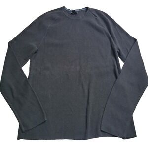 Banana Republic Men's Black Sweater 100% Cotton Small Preppy